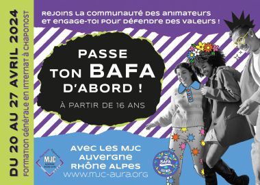 BAFA MJC Ouest Lyonnais